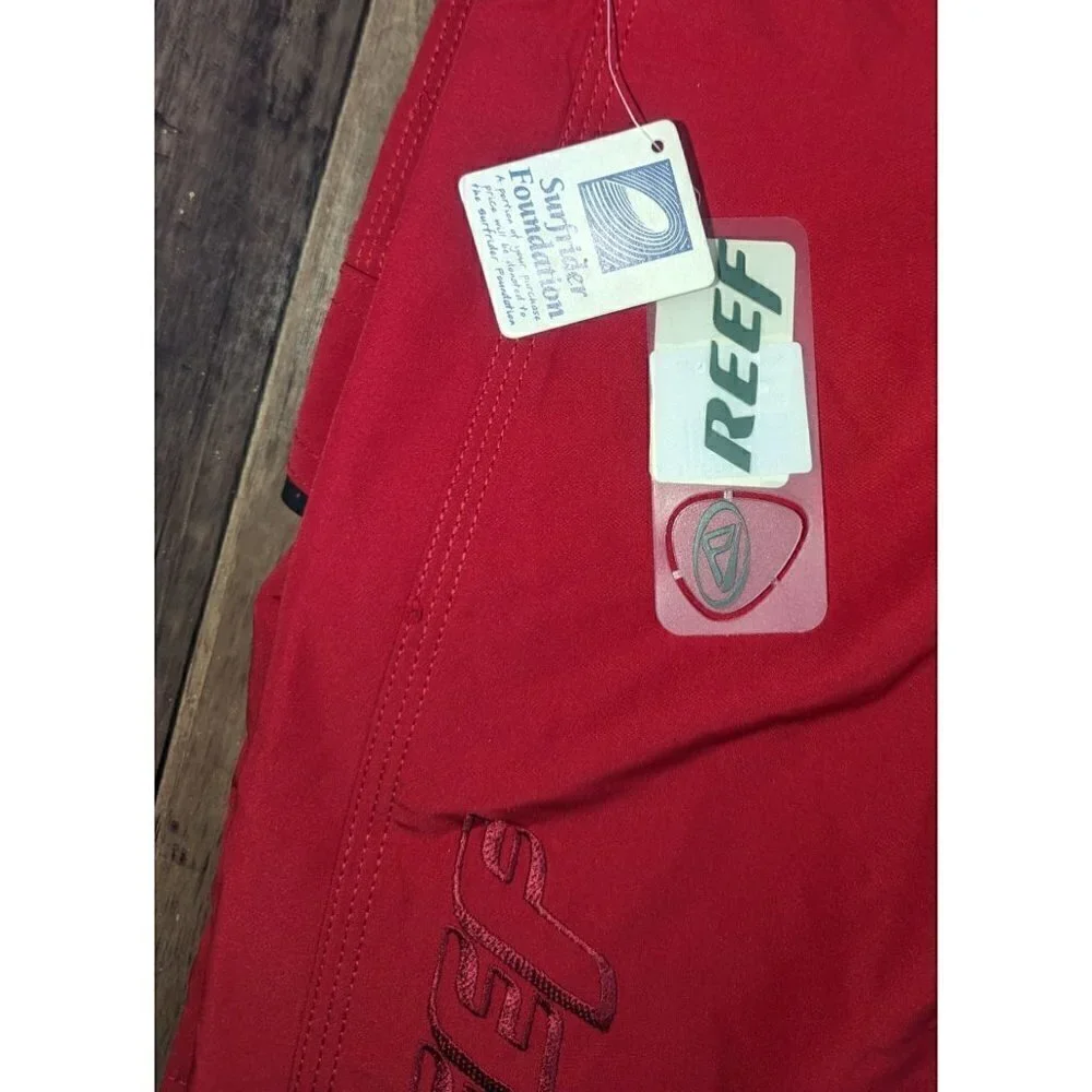 Reef You Again Boardshorts Swim Men's Size 28 Red New